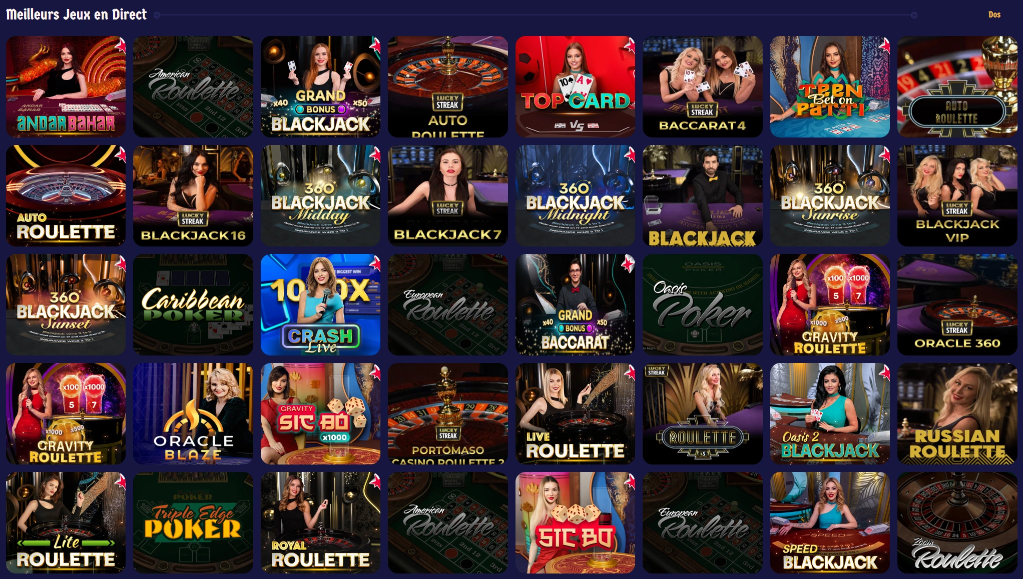 ZeusWin Casino Live Casino